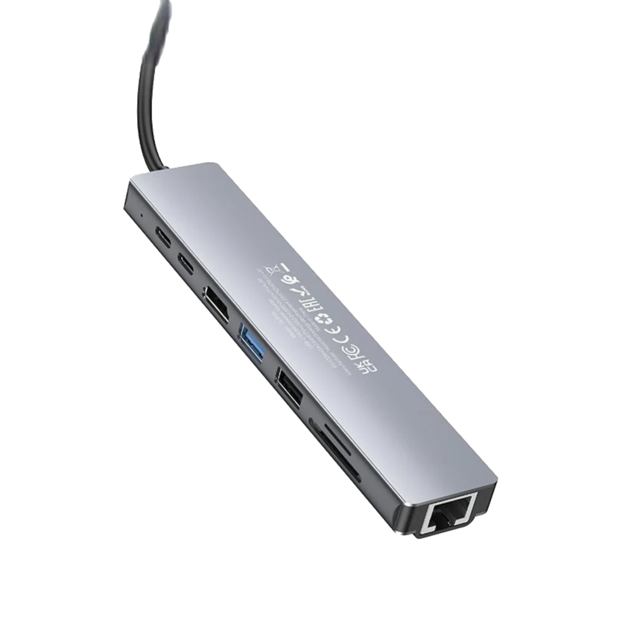 Hoco DUP09 8-in-1 Docking Hub Converter Adapter Price in Bangladesh