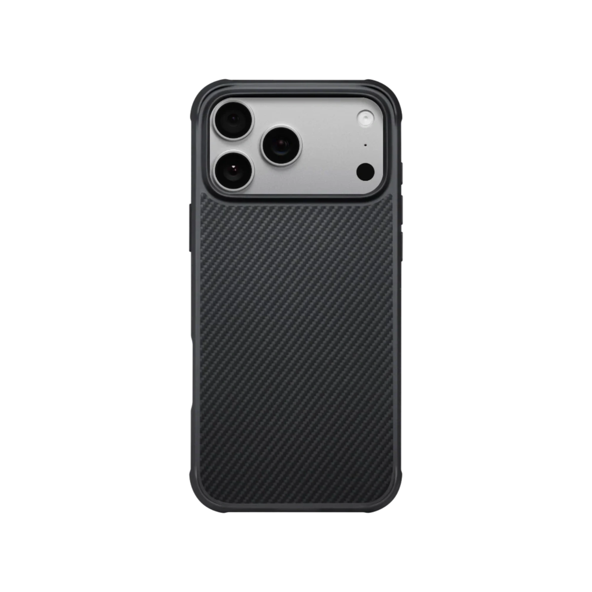 PITAKA Black Grey Twill Aramid ProGuard Case For IPhone 17 Pro Max PITAKA Black Grey Twill Aramid ProGuard Case For IPhone 17 Pro Max